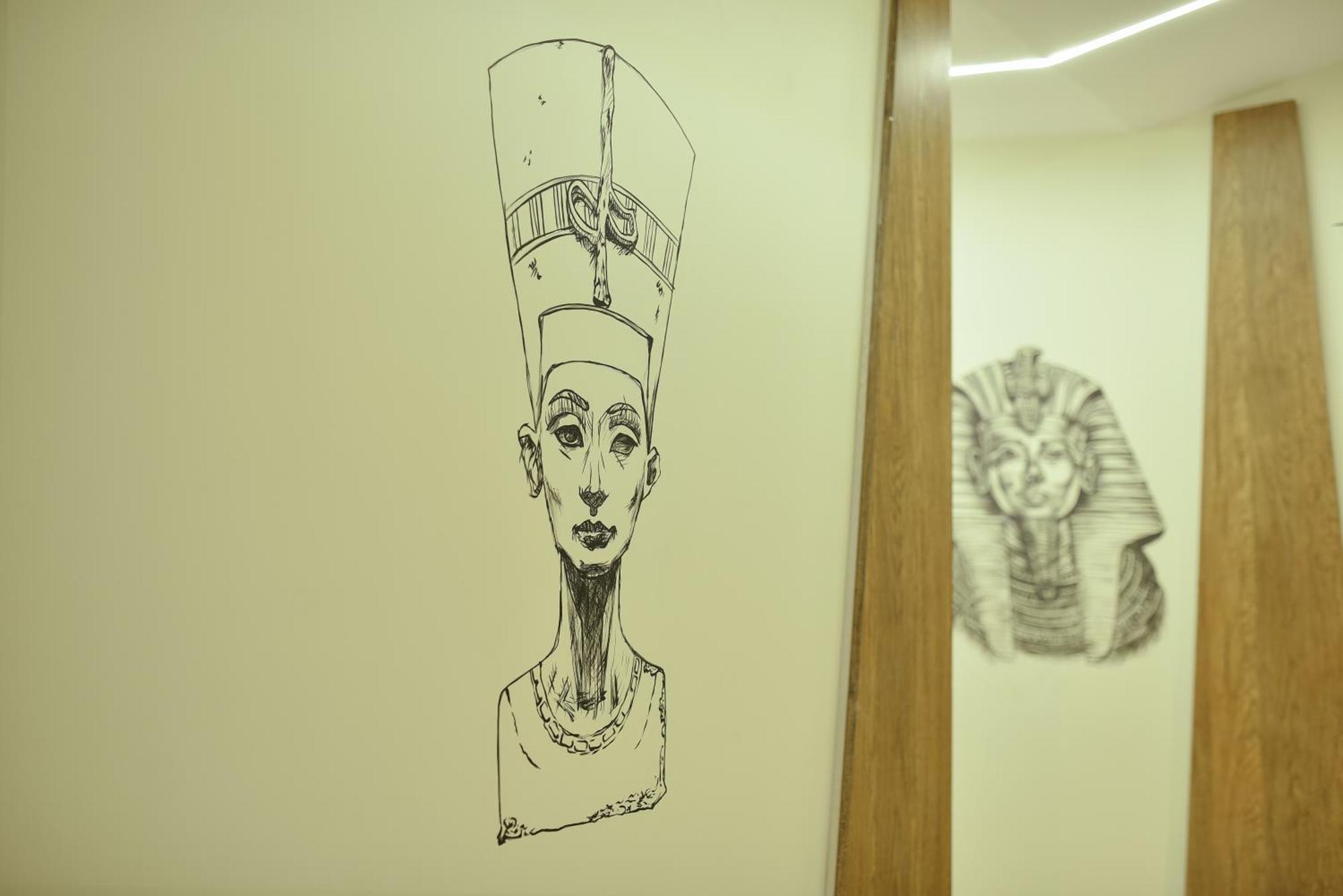 Royal Great Pyramid Inn Kafr Ghatati Bagian luar foto